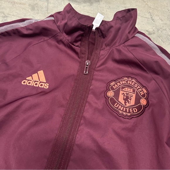 Manchester United Adidas Anthem Pre-Game Jacket - Picture 3 of 9